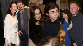 Divadelní premiéra spojuje: Tuna s Boudovou vrkali jako dvě hrdličky! A Kopta ukázal své ženy 