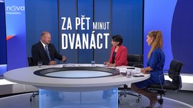Za pět minut dvanáct na TV Nova (30. 5. 2026).