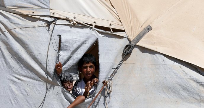 Uprchlický tábor Zatárí v Jordánsku