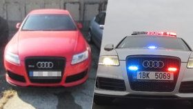 Dopravní policisté v Jihomoravském kraji nově využívají zabavený vůz Audi RS6.