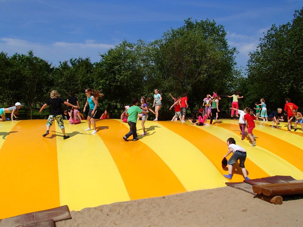 Park Mirakulum: Obří trampolíny jsou neodolatelné.