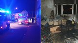 Náročný zásah při požáru ubytovny v Zábřehu: Špatná orientace a záchrana ze střechy