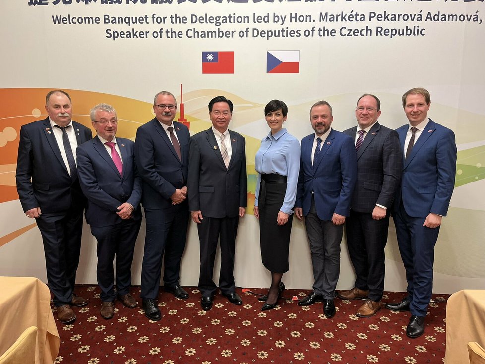 Česká delegace v Tchaj-wanu (27.3.2023)