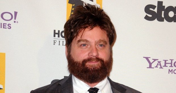 Zach Galifianakis proslul svou baculatou postavou.