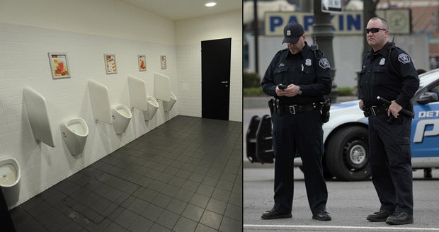 (ilustrační foto) Policie ve Washingtonu dostává školení o použití toalet se zbraní