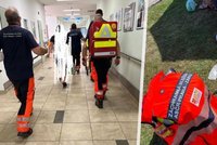 Dívenka se u Dobříše topila v zahradním bazénu: Na místě zasahovali i letečtí záchranáři
