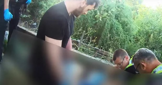 Resuscitace ženy v Žatci.
