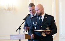 Oceněný policista Marek Svoboda (30): Zachránil  dva životy 
