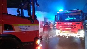 Záchrana člověka a zvířat v Rychnově