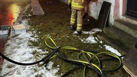 Záchrana člověka a zvířat v Rychnově