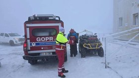 Německá turistka vyrazila na Sněžku v kraťasech.