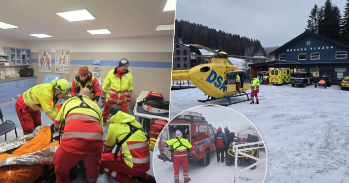 Německá turistka vyrazila na Sněžku v kraťasech.