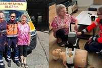 Kateřina zkolabovala a zastavilo se jí srdce: Díky pomoci přežila, teď navštívila zachránce