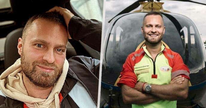 Záchranář Marek Dvořák