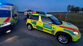 Motorkář havaroval na Českobudějovicku, naštěstí jel kolem záchranář Michal vracející se ze směny.