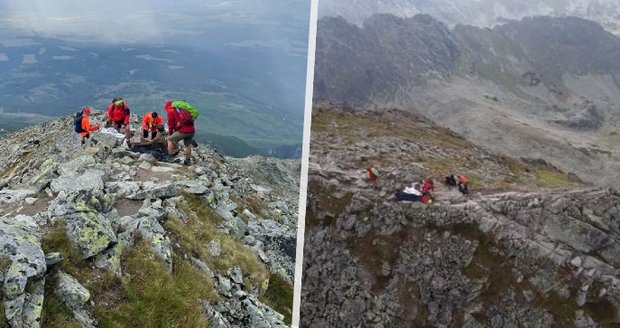 Skupinu turistů v Tatrách překvapila bouře: Jeden zemřel po zásahu elektrického výboje