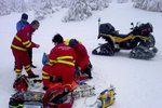 Cvičení horské služby se změnilo v boj o život: Muž zabloudil a málem umrzl (ilustrační foto).