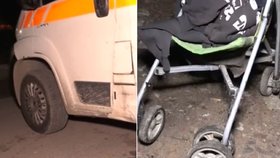 Osmiletá holčička zemřela po srážce s dodávkou odtahové služby.