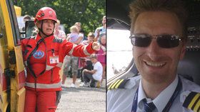Poslankyně-záchranářka Jana Pastuchová (ANO) a poslanec Marek Černoch (Úsvit) jako pilot