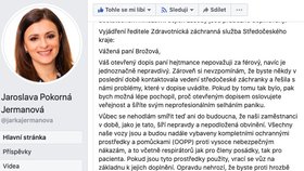 Záchranářka poslala dopis hejtmance Jermanové. Jejímu nadřízenému, šéfovi středočeské záchranky, se to nelíbilo.