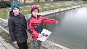 Malí hrdinové z Vyškovska: Viktor (9) s Honzou (10) vytáhli kamaráda z ledové vody