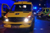 Opilé dítě, rvačky i popáleniny: Záchranáři v Plzeňském kraji se o novoročních oslavách nezastavili