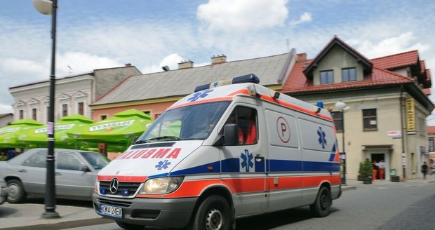 Záchranka v Polsku (ilustrační foto)