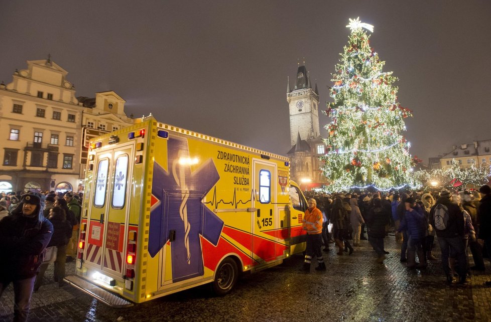 Pražští záchranáři budou mít napilno hlavně během silvestrovských oslav v centru metropole.