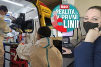 Realita v první linii: Světlo ještě nevidím, ale naději neztrácím, vzkazuje operátorka záchranky Markéta