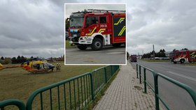 Sanitka v polských Jedlicích přejela chlapce. (19. 10. 2026)