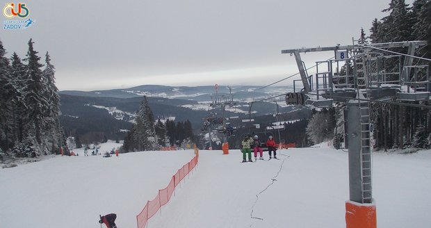 Na českých horách jsou ideální sněhové podmínky.