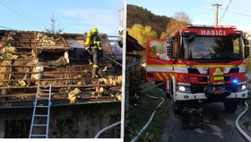 Na Zlínsku hořel rodinný dům: Uvnitř našli mrtvého muže!