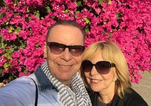 Hanka Zagorová se Štefanem Margitou si užívají dovolenou v Dubaji.