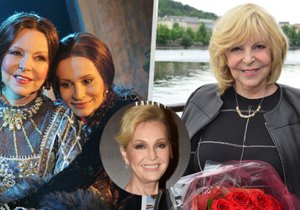 Helena Vondráčková a Monika Absolonová na poslední rozloučení nepřijdou.