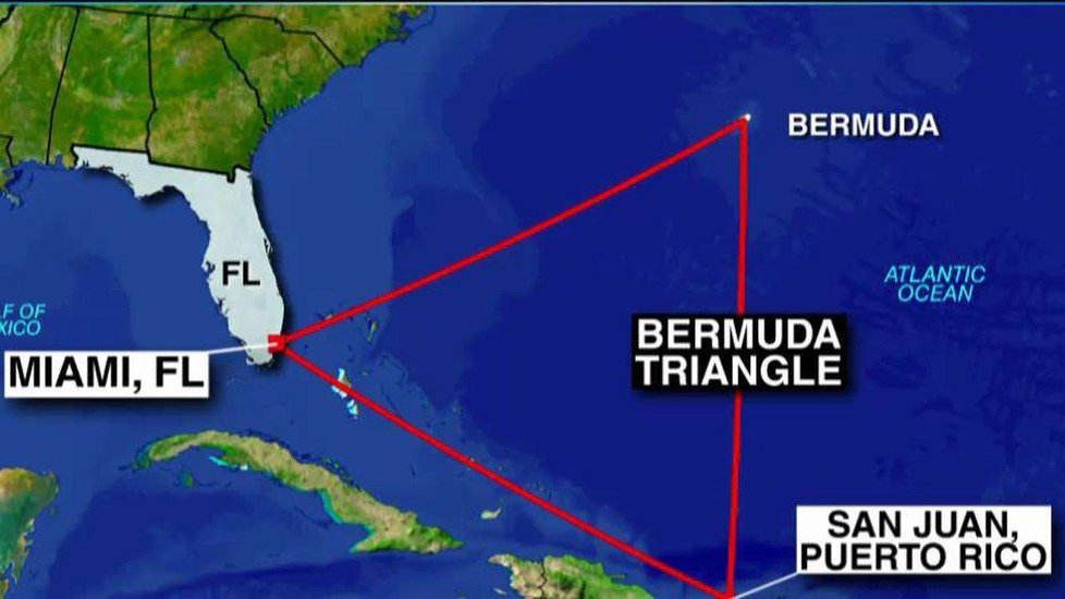 Bermudský trojúhelník je dlouhá léta předmětem záhad a legend
