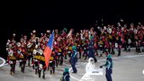 Nástup české olympijské výpravy na ZOH 2026 v Miláně, vlajku nesl Pastrňák (6.2.2026)