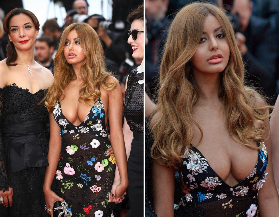 Zahia Dehar v Cannes