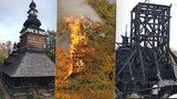 VIDEO: Vyhořelý kostel v zahradě Kinských: Někdo ho zapálil? Policie shání svědky