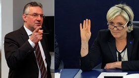 Jan Zahradil (ODS) je místopředsedou výboru, jehož členkou je i Marine Le Penová. „Její fanoušek nejsem, i proto, že právě z výboru znám její názory,“ řekl o kandidátce na francouzskou prezidentku český europoslanec.