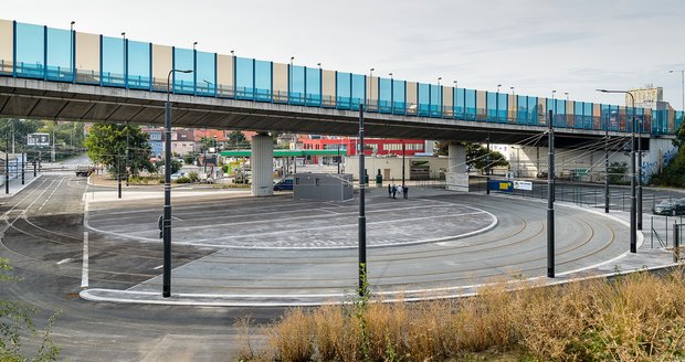 Dopravní podnik otevřel na Zahradním Měste tramvajovou smyčku