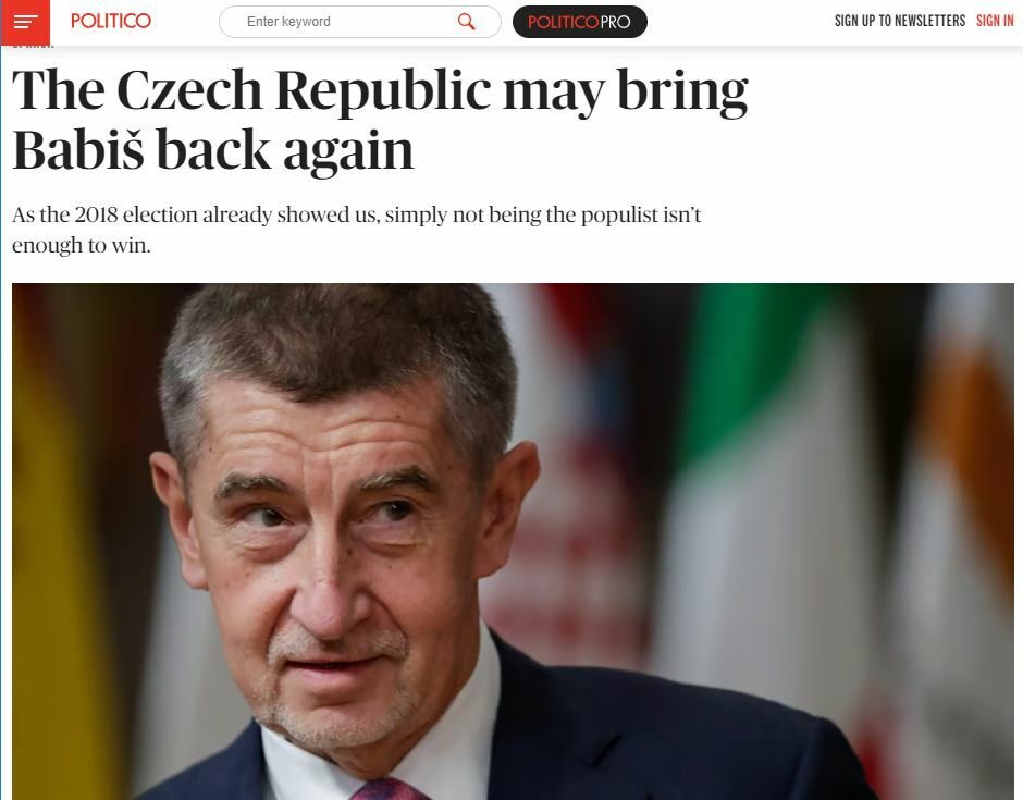 Česká republika může vrátit Babiše.