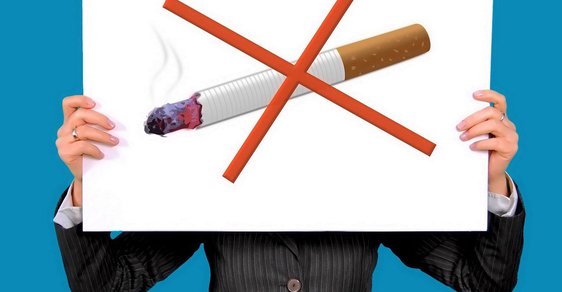 Zákaz kouření.