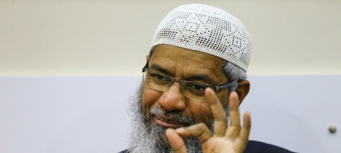 Zakir Naik dostal pozvání dělat náboženské přednášky v Kataru