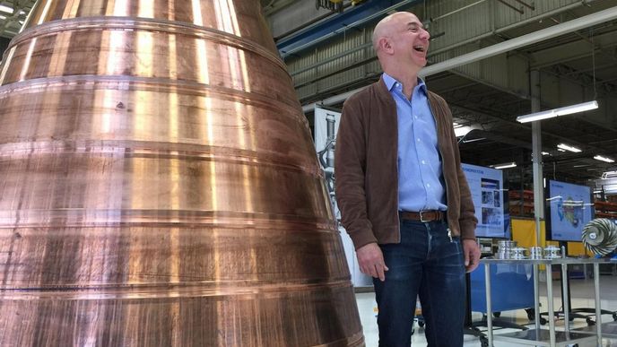 Zakladatel Amazonu Jeff Bezos. Zakladatel Amazonu Jeff Bezos.