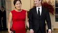 Zakladatel Facebooku Mark Zuckerberg a jeho manželka Priscilla Chanová