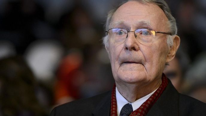 Zakladatel Ikea Ingvar Kamprad