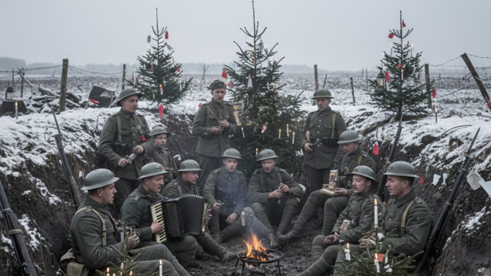 Vánoční příměří 1914 Vánoční příměří 1914