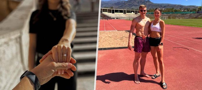 Svou partnerku Verču požádal na Španělských schodech v Římě a prsten vybral opravdu krásný