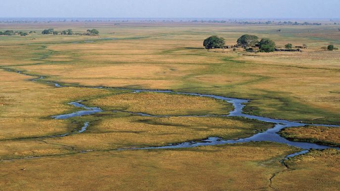 Dvacet tisíc kilometrů téměř nedotčené divočiny, to je národní park Kafue. Je to ovšem velmi odlehlá oblast, kam se dostanete pouze letadly a helikoptérami.