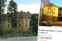 Honosný zámek v Batelově je už roky na prodej: Cena šla rapidně dolů, přesto ho nikdo nechce